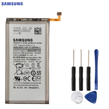 SAMSUNG Originalus Bateriją EB-BG975ABU Samsung Galaxy S10+ S10 Plius SM-G9750 Autentišku Telefono Baterijos