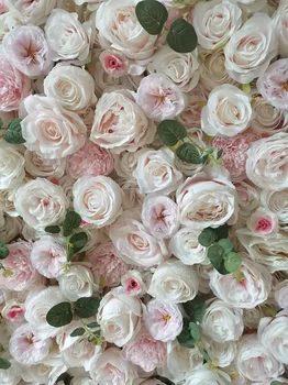 SPR 4ft*8ft blush pink gėlių siena gali suristi arch stalo runner dirbtinių gėlių dekoracijos susitarimas nemokamai shpping