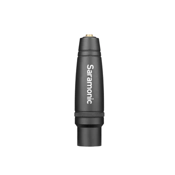 Saramonic C-XLR / C-XLR+ 3.5 mm Femal TRS 3-pin XLR Male Audio Adapteris, skirtas maišytuvas,kamera,standartinis 3-pin XLR įvesties įrenginiai ZOOM