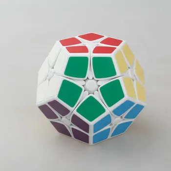 Shengshou 2x2 Kilominx Cube Black/white 2x2 Kilominx Cubo Magico Švietimo Žaislas Vaikams, Lašas Laivybos