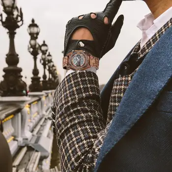 Shifenmei Vyras Žiūrėti 2021 Medienos Laikrodžiai Vyrų Top Brand Prabanga Sporto LED Laikrodis Karinės Laikrodis, Medinės Relogio Masculino Skaitmeninis