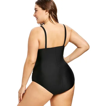 Siamo didelio dydžio maudymosi kostiumėlį moterų riebalai moteris vientisas maudymosi kostiumėlis juodas akių stumti aukštos seksualus didelių gabaritų didelė krūtinė bikini paplūdimys