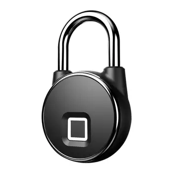 Smart Keyless Saugumo pirštų Atspaudų Durų Užraktas USB Įkrovimo IP66 atsparus Vandeniui pirštų Atspaudų Atrakinti Apsaugos nuo Vagystės Spynos