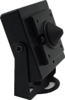 Sony 633 420TVL Analoginis Mini Box Kameros BNC CVBS Patalpų 3.7 mm Objektyvas Bendraašius Metalo su laikikliu CCTV Saugumo Priežiūra