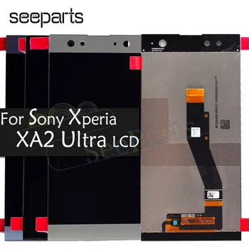 Sony Xperia XA2 Ultra LCD Ekranas Jutiklinis Ekranas skaitmeninis keitiklis Asamblėjos H4233 H4213 H3213 Pakeitimo 
