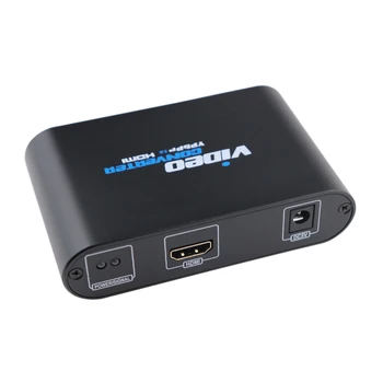Sudėtinės į HDMI Konverteris 5RCA RGB YPbPr į HDMI Konverteris Palaiko 1080P Vaizdo Garso Adapteris DVD PSP, Xbox 360 PS2