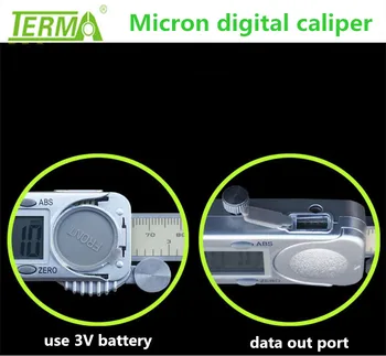 TERMA 0-150mm 6inch 0.005 mm Skaitmeninis Suportas IP54 vandens įrodymas elektroninių mikronų vernier suportas mikrometro storio matuoklis