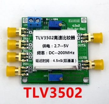 TLV3502 Dual channel High - Speed Lyginamąjį 4.5-ns, Rail-to-Rail Lyginamojoje