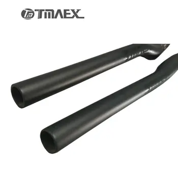 TMAEX Garsaus Prekės ženklo Anglies MTB Rankenos Plokščios Arba Pakilti 31.8*620/640/660/680/700/720/740/760mm rankenos Dalys