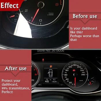 TOMMIA Už Mazda 3 Axela 14-17 Screen Protector HD 4H prietaisų Skydelio Apsaugos Plėvelė Anti-įbrėžimų Automobilių Lipdukas