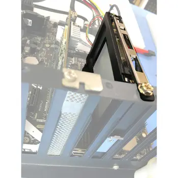 TOOLFREE Vidinis PCI laiko Tarpsnių Mobile Rack parama 2.5 colių SATA HDD/SSD PC Plėsti Lizdą SATA3 6Gbps Jungtis, Hotswap