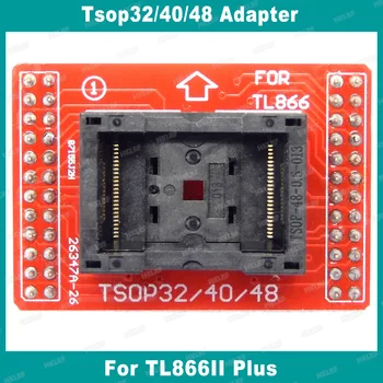 TSOP32/40/48 SOP44 SOP56 Bazė Adapterio TSOP-48-0.5-OTS048 Lizdas TL866II PLIUS TL866CS TL866A Programuotojas Geriausios Kokybės