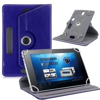 Tablet TurboPad 1014 10.1 colių Universalus PU Oda Knygos Viršelio Atveju, 360 Laipsnių Besisukantis 10 Spalvų Nemokamai Stylus