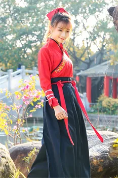 Tang Dinastijos Princesė Hanfu Suknelė Moterims Tradicinę Kinų Senovės Kostiumas Liaudies Šokių TV Filmas Hanfu Etapo Rezultatus Drabužiai