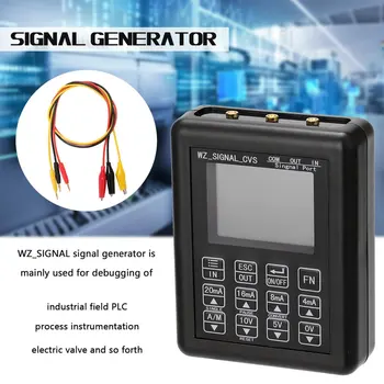 Tikslumas 4-20mA arba 0-10V signalu generatorius Procesą Kontroliuoti Signalas Kalibravimo Nuolatinės Srovės Šaltinis Simuliatorius