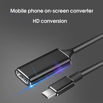 Tipas-c-HDMI HDTV Adapteris USB 3.1 4k Konverteris, skirtas PC Laptop Tablet Telefono