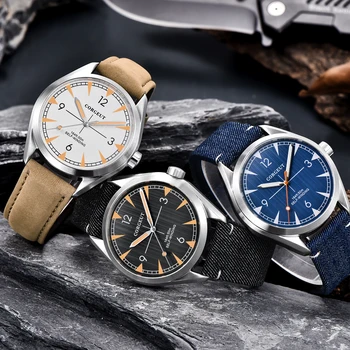 Top brand Corgeut 41mm vyrų watch laikrodis miyota 8215 Automatinė Prabanga Mechaninė visiškai plieno, Safyro Stiklas SS atveju vyrai laikrodis