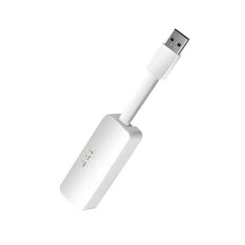 USB3.0 Gigabit Ethernet Adapteris Tinklo plokštė 2500Mbps Laidinio RJ45 Lan Nešiojamas 2,5 G 1 Port Usb Ethernet 