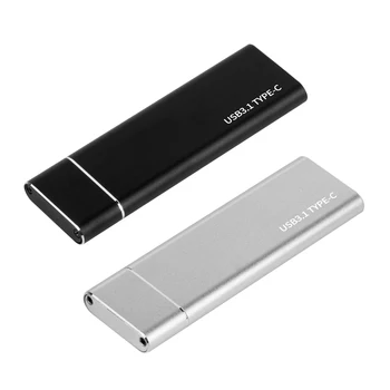 USB3.1 Tipas-C 2 M. B Klavišą, SATA dėl NGFF SSD Lauke Kietojo Disko Būsto Atveju 6Gbps M2 SSD 2280 Kietojo disko Disko Gaubtas