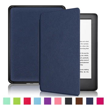 Ultra Slim PU Oda Atveju E-reader Apsauginis gaubtas, Skirtas Amazon Kindle 8/10-Gen Paperwhite 1/2/3/4 Kartos Ebook Sunkiai Shell