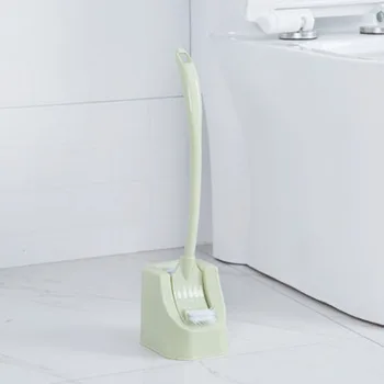 Unitazo teptukų rinkinys silikono tualeto šepetys tualeto valymo šepetėlių rinkinį atnaujintas modernus Dizainas su minkšta šerių vonios kambarys