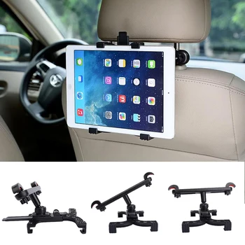 Universalus Automobilio galinės Sėdynės Tablet Stovi Pagalvėlės Mount iPad 2018 Pro 9.7 Oro 1 2 Mini 