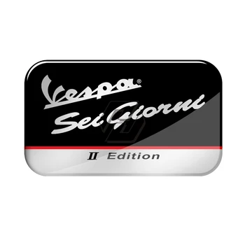 Už Piaggio Vespa GTS300 GTV300 Sei Giorui 3D Motociklo Sei Giorui II Leidimas Lipdukas