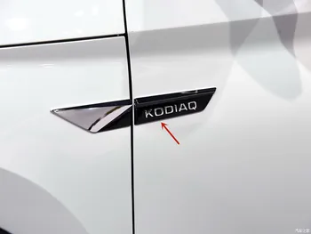 Už Skoda Kodiaq 2016-2019 originali Originalus Pusės Sparno Ženklinimo Dekoratyvinis pleistras Automobilių stilius