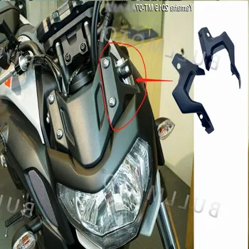 Už Yamaha MT MT07-07 2017 2018 2019 2020 unpainted Motociklo priekinis žibintas laikiklis ABS įpurškimo lauktuvės