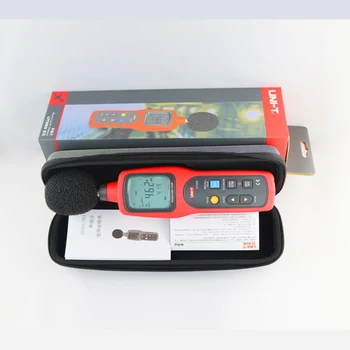 VIENETO UT352 Skaitmeninis Mini Garso Lygio Matuoklis 30 130dB Triukšmo Matavimo Priemonės Testeris Garso Decibelų Stebėti Max Min Alarm Log