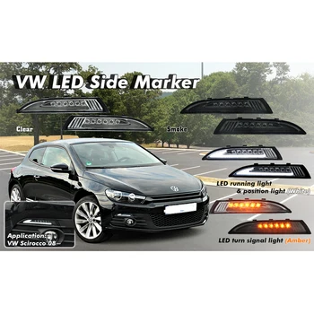 VW LED Posūkio Signalo žibintai VW Scirocco (2008-2013 m.)