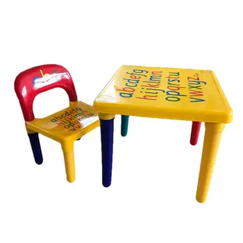 Vaikai Laišką Stalo Kėdė Nustatyti Vaikų Darželis Kūdikių Tyrimas, Stalo, Stalai Kėdės Namų Plastiko Žaislas Rašomasis Stalas