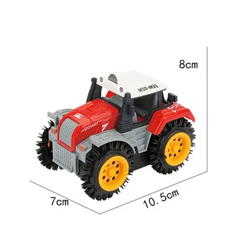 Vaikai savivartis Modeliavimas 4 Ratų Vairuoti Džipą Elektros Stunt Žaislas Automobilis Ūkio TractorModel FH5
