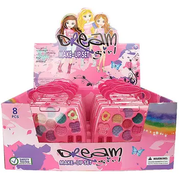 Vaikų Mergaičių Modeliavimas Tualetinis Staliukas Makiažas Žaislų, Kosmetikos Šalies Spektakliai Padažu Box Set
