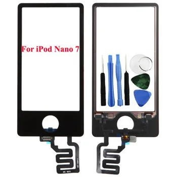 Veikia Camel Naujas Touch Ekranas skaitmeninis keitiklis Stiklo plokštės Pakeitimas iPod Nano 7 7 Gen