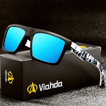 Viahda 2020 Naujas Prekės ženklas Kvadrato Poliarizuoti Akiniai nuo saulės Akiniai, Vyrai Sporto Dizaineris Mormaii Saulės akiniai gafas de sol 