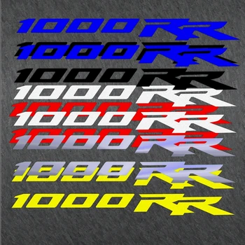 Vinilo Lazerio šviesą Atspindinčios Vandeniui Motociklas, Motoroleris, Apdailos Logotipas Raudona Geltona Mėlyna Juoda Juoda Lipdukai Honda 1000RR