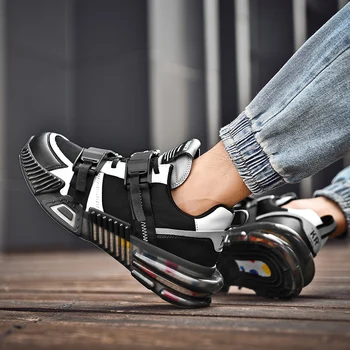 Vyriški įvairių spalvų modelis susiuvimo veikia batų atspindintis platforma laisvalaikio bateliai patogus ir kvėpuojantis mada sporto akių