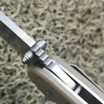 VĖJO RAT1 G10 Sulankstomas Peilis peiliai 9CR18Mov Blade Taktinis Kišenėje Medžioklės peilis Kempingas EDC Lauko Išgyvenimo peilis