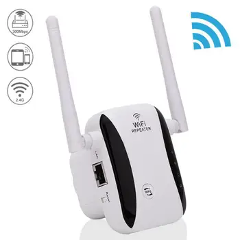 WiFi Kartotuvas Belaidžio Wifi Extender 300mbps Wi-Fi Stiprintuvas 802.11 n Ilgo Nuotolio Wi Fi Signalas, Booster 2.4 G Wifi Repiter