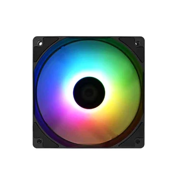 XF-12025-ARGB Naudojamos RGB PWM Aušinimo Ventiliatorius Vaizdo Grafikos plokštė Vandens Aušintuvo Radiatoriaus PC Atveju Kompiuterio Oro Aušintuvas