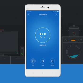 Xiaomi Originalus Smart Home Lizdas Bacis WiFi Belaidis Nuotolinio Lizdą Telefono Smart Wifi Prijungti Nuotolinio Valdymo