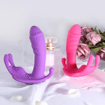 YAFEI Nešiojami Dildo Vibratorius Moterims Masturbator Kelnaitės G Spot Klitorio Stimuliatorius Nuotolinio Valdymo Kelnaitės Suaugusiųjų Sekso žaislai