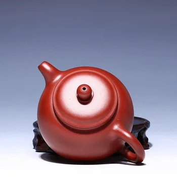 Yixing kokybės prekių rankiniu rekomenduojama undressed rūdos dahongpao Zhu Bao statula medžiaga įsipareigoja arbatinukas