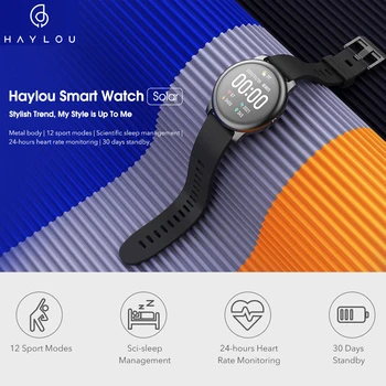 Youpin Haylou Saulės Smart Watch korėjos Pasaulio Versiją, Sporto, sveikatingumo Apyrankę juosta Smartwatch Moterų, Vyrų, Skirta 