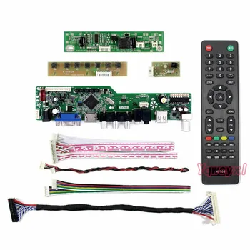 Yqwsyxl Rinkinys LM270WF5(SL)(C1) LM270WF5 SLC1 1920*1080 TV+HDMI+VGA+AV+USB LCD LED ekrano Valdiklio Tvarkyklę Valdyba