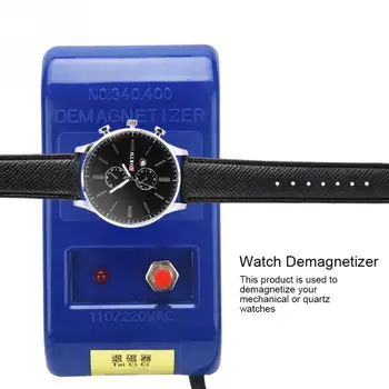 ZJCHAO Žiūrėti Demagnetizer Mechaninė Kvarciniai Laikrodžių Taisymo Įrankis, Elektros Profesinės Demagnetize Priemonė Watchmaker ES Plug