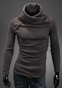 Zogaa 2020 m. visiškai Naujas mens puloveriai vientisos spalvos plonos vilnos megztinis golfo plius dydžio megztinis vyrų mados Šilumos ilgomis rankovėmis