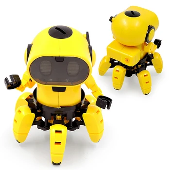 Įsižiebti Žaislai 6 Nagus Robotas Lipti Aštuonkojai Voras Robotai Acousto-regos Automatinė Transporto priemonių Gimtadienio Dovana Žaislai Vaikams, Vaikai