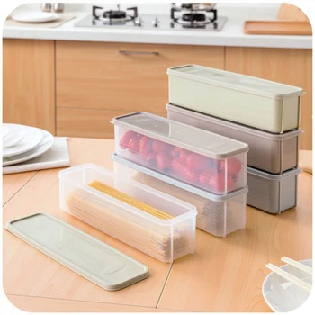 Šaldytuvas Maisto Laikymo dėžę Su Dangčiu, Plastiko Daržovių Stalčių Virtuvės Makaronų, Vaisių Konteinerių JS23